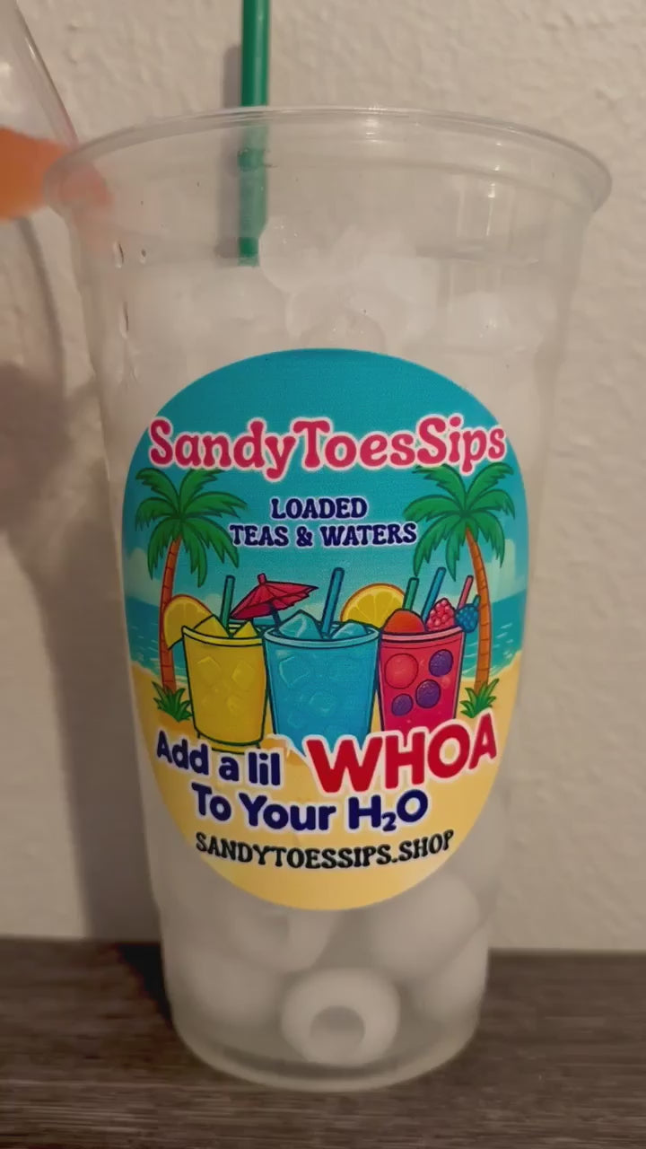 LEMONADE LAGOON Loaded Tea or Loaded Water  Sugar Free Gluten Free