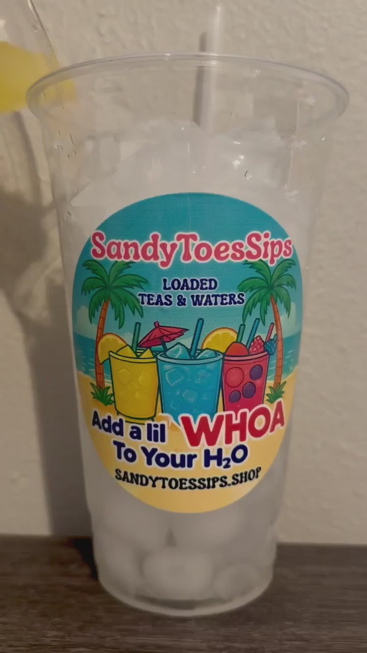 TALK TROPICAL TO ME  Loaded Tea or Loaded Water Sugar Free Gluten Free