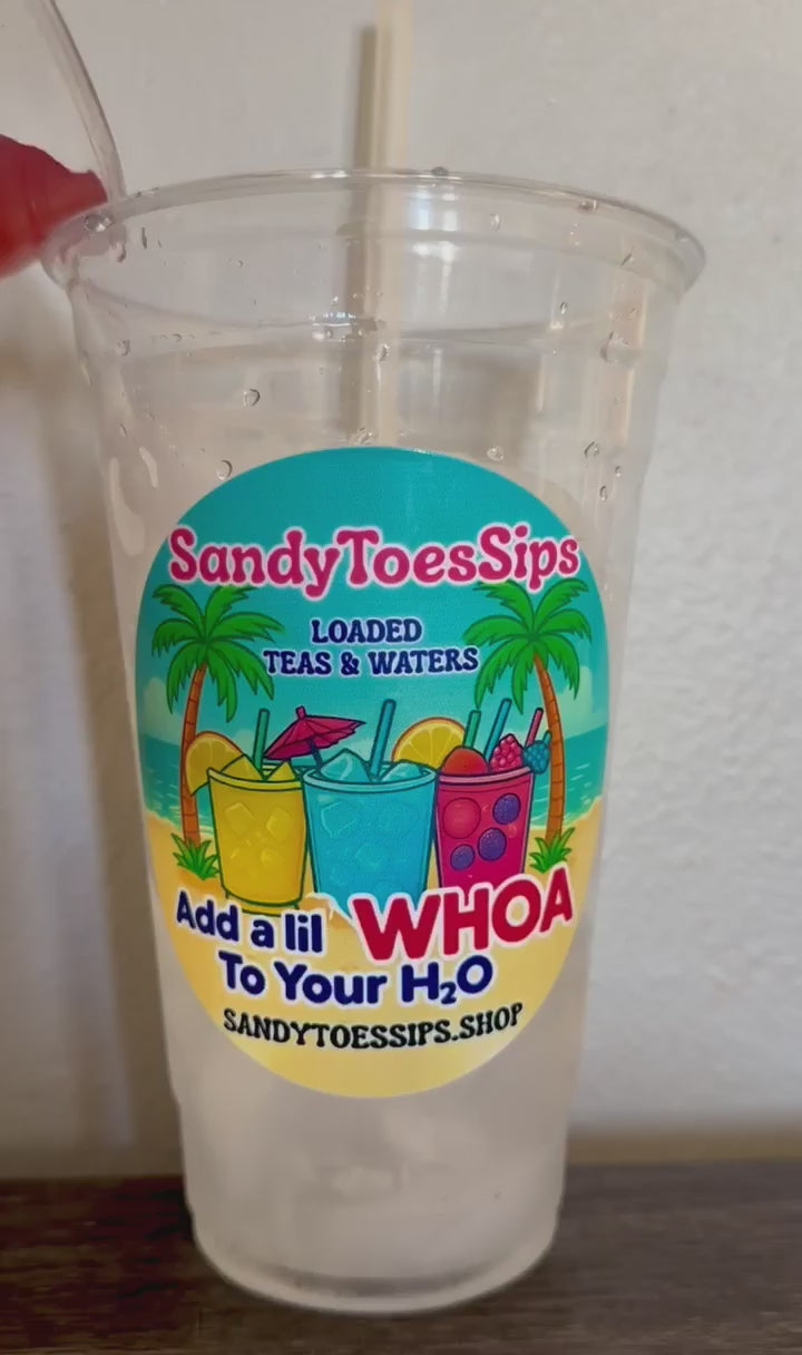 SOUR SUNRISE Loaded Tea or Loaded Water  Sugar Free Gluten Free