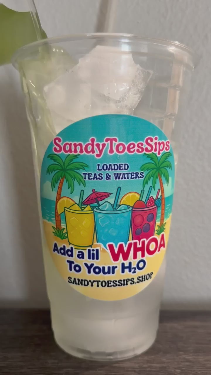 COCONUT CABANA Loaded Tea or Loaded Water  Sugar Free Gluten Free