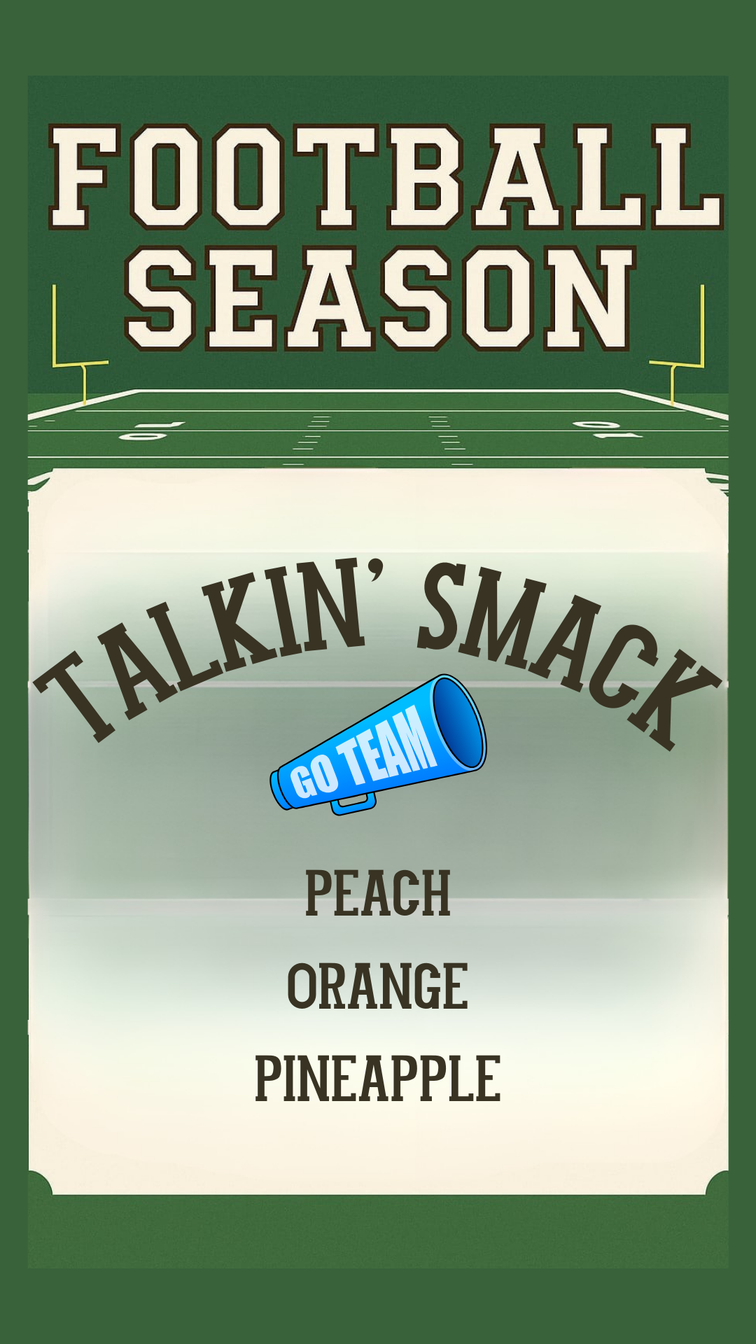 TALKING SMACK